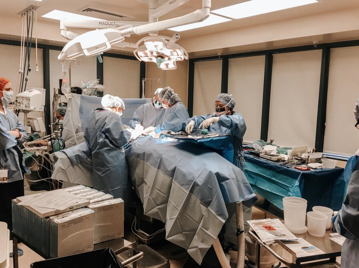 Team Peled Breast Cancer Surgery Team Performing a Procedure in the OR